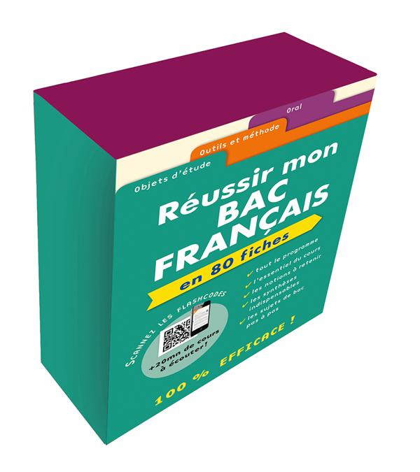 Réussir mon bac français en 80 fiches