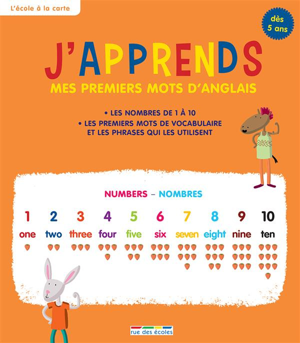 J'apprends mes premiers mots d'anglais. Dès 5 ans
