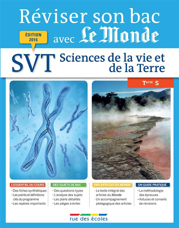 Sciences de la Vie et de la Terre Tle S. Edition 2016