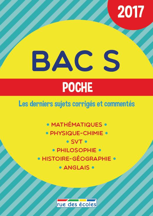 Bac S poche. Edition 2017