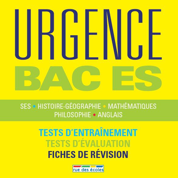 Urgence BAC ES. Edition 2017