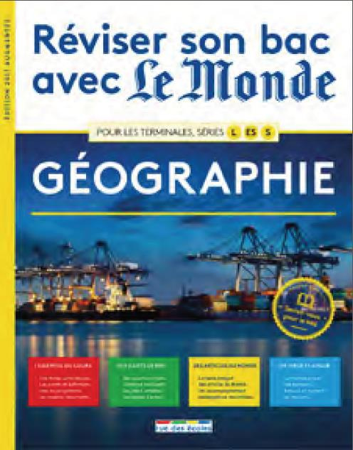 Géographie Tle, séries L, ES, S. Edition 2017