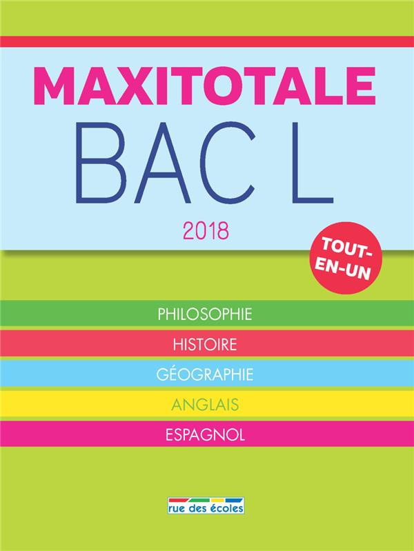 Maxitotale bac L. Edition 2018