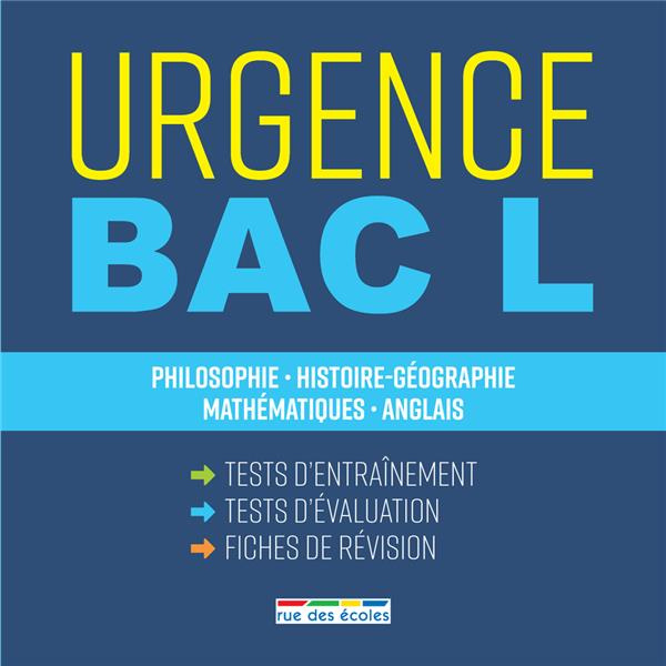 Urgence Bac L. Edition 2018