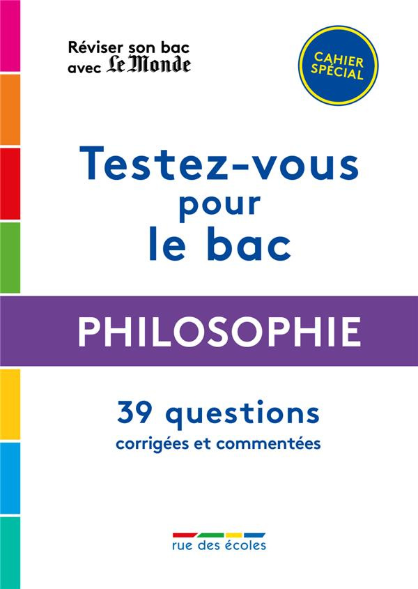Philosophie Terminale séries L, ES, S. Edition 2020