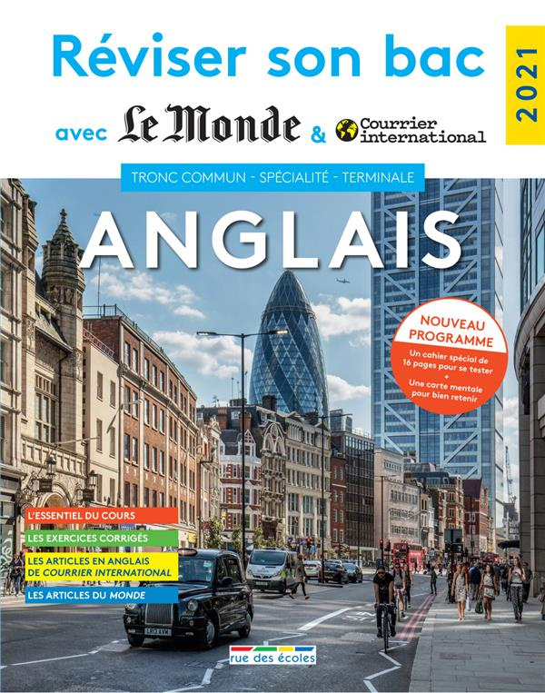 Anglais - LLCR Anglais Terminale. Edition 2021