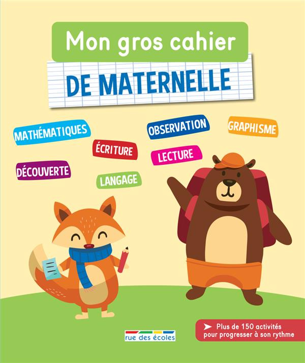 Mon gros cahier de maternelle. Edition 2021