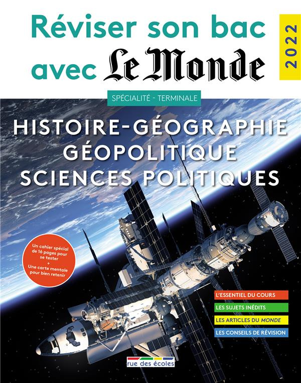 Histoire-géographie, géopolitique et sciences politiques Spécialité Terminale. Edition 2022