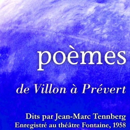 Poésies : de Villon à Prévert. 1 CD audio MP3