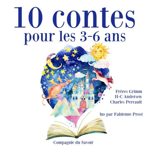10 contes pour les 3-6 ans. 1 CD audio MP3