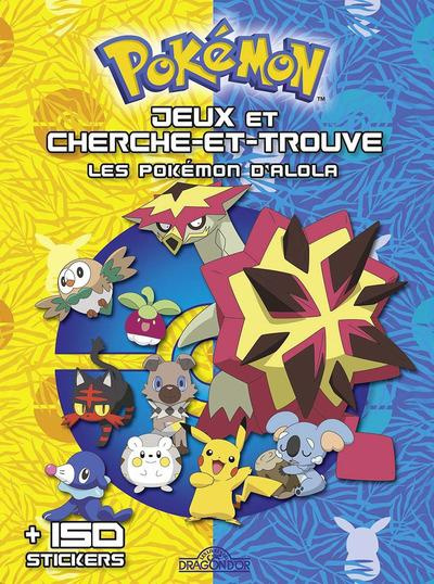 Jeux et cherche-et-trouve Les Pokémon d'Alola