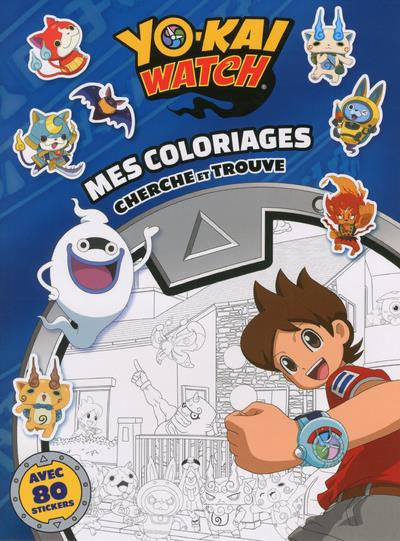 Yo-Kai Watch. Mes coloriages cherche et trouve