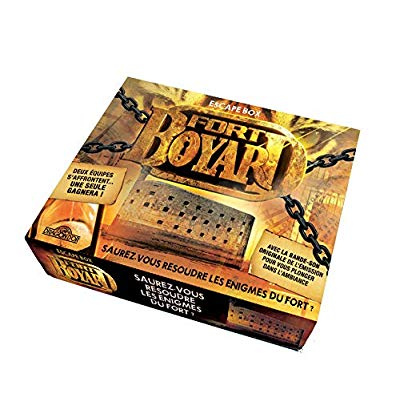 FORT BOYARD - ESCAPE BOX - ESCAPE GAME ENFANT DE 2 A 6 JOUEURS - DES 8 ANS - VOL01