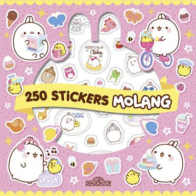 250 stickers Molang