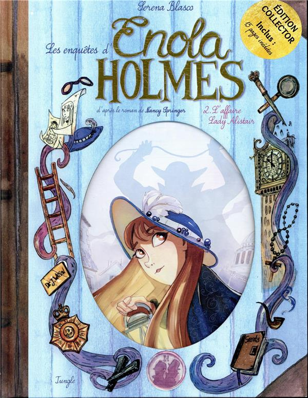Les enquêtes d'Enola Holmes Tome 2 : L'affaire Lady Alistair. Edition collector