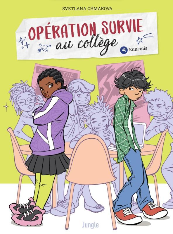 Opération survie au collège Tome 4 : Ennemis