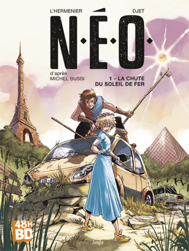 N.E.O. Tome 1 : La chute du soleil de fer. 48h de la BD 2023, Edition limitée