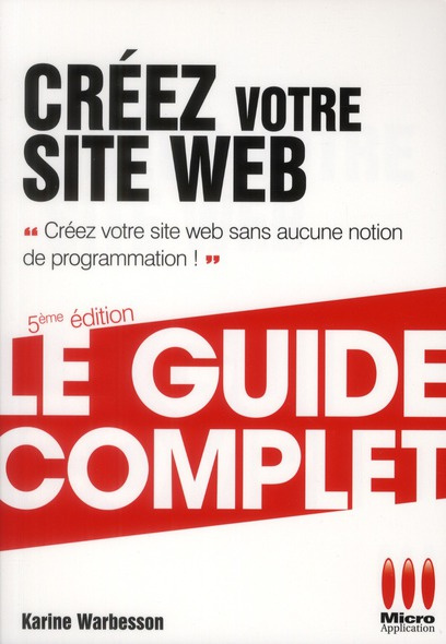 Créez votre site web. 5e édition