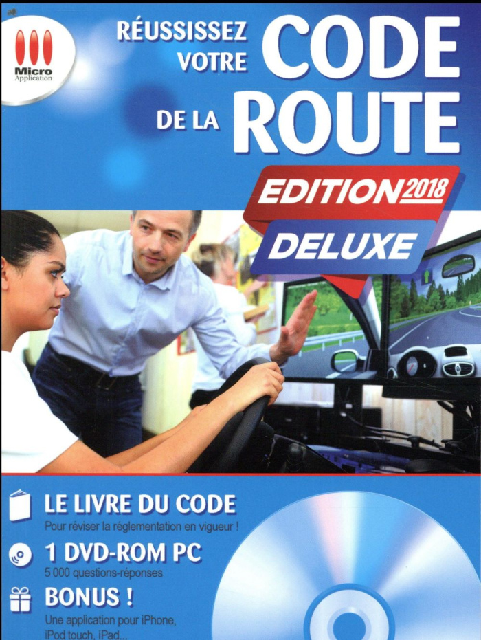 Réussissez votre code de la route. Conforme au nouvel examen - Permis B, Edition 2018, avec 1 CD-ROM