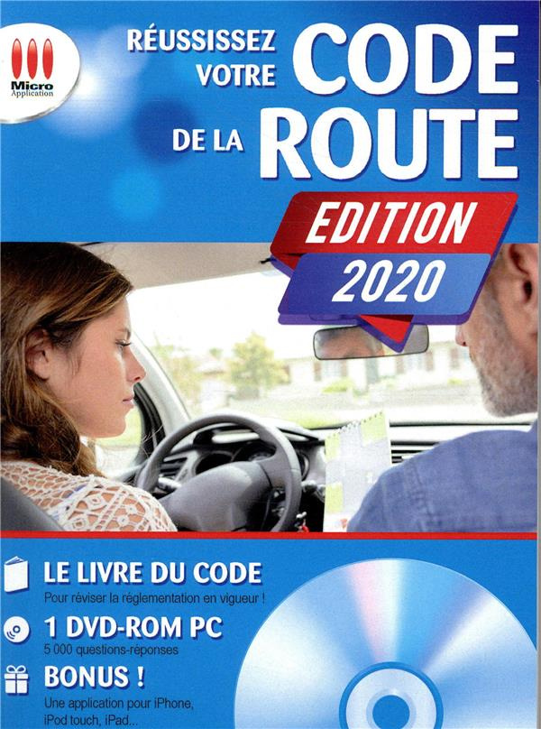 Réussissez votre code de la route. Permis B, Edition 2020, avec 1 DVD
