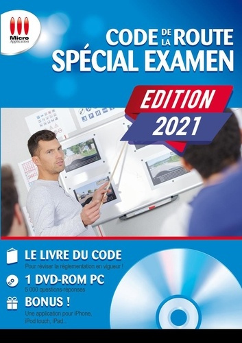 Code de la route spécial examen. Permis B, Edition 2021, avec 1 DVD-ROM