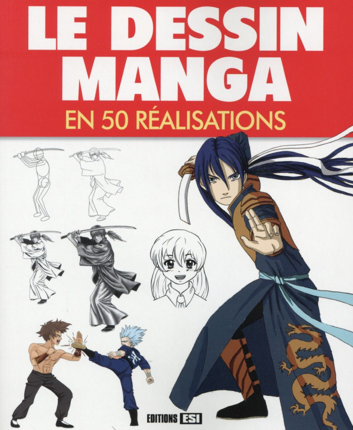 Le dessin manga en 50 réalisations