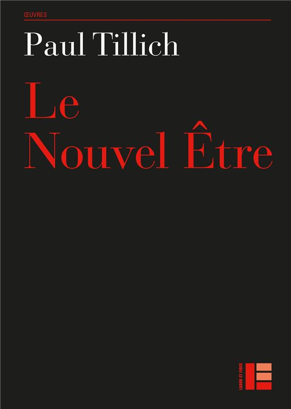 Le nouvel être