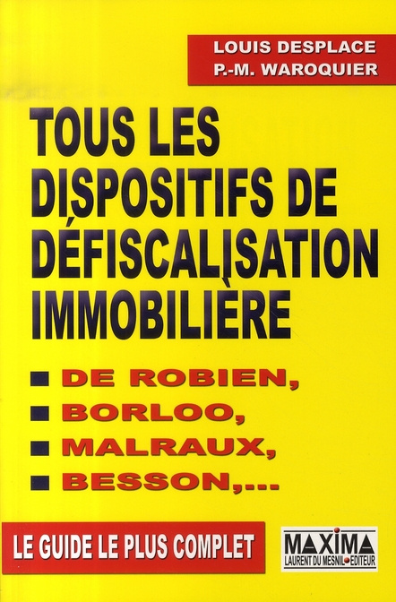Défiscalisation immobilière