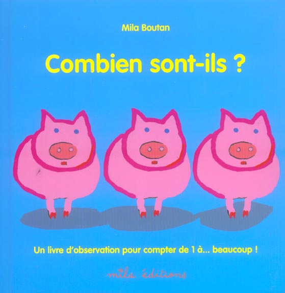Combien sont-ils ? Un livre d'observation pour compter de 1 à... beaucoup !