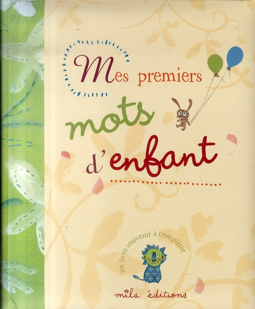 Mes premiers mots d'enfants