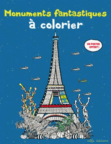Monuments fantastiques à colorier