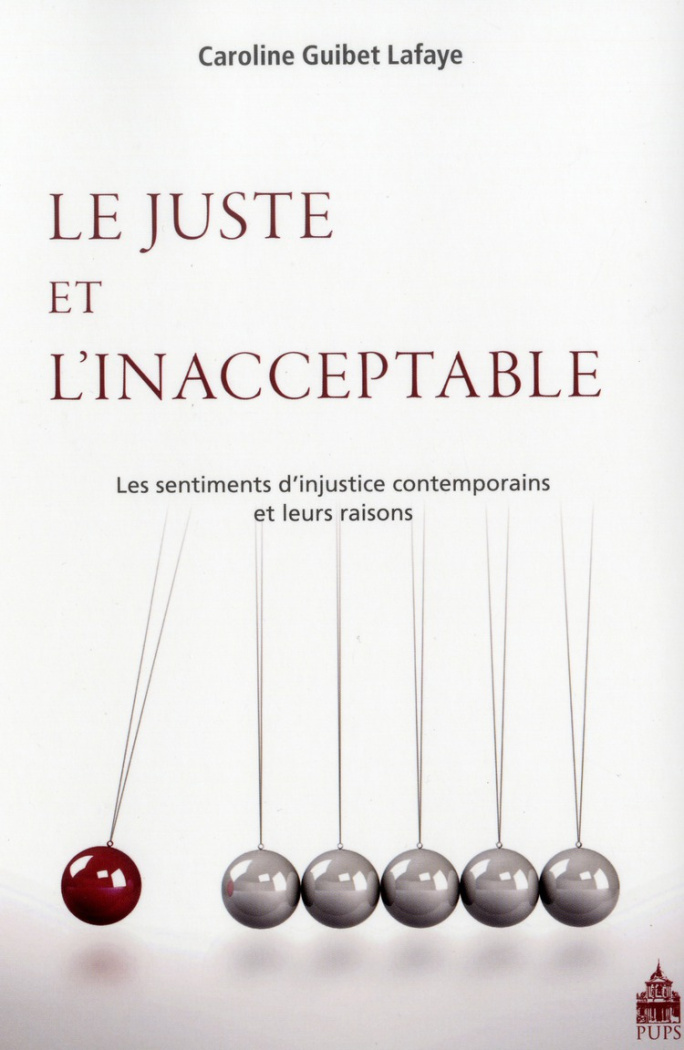 Le juste et l'inacceptable. Les sentiments d?injustice contemporains et leurs raisons