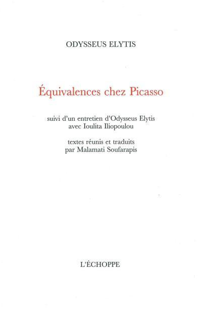 Equivalences chez Picasso