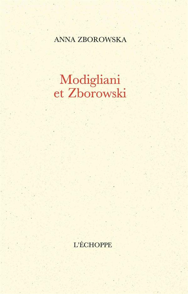 Modigliani et Zborowski