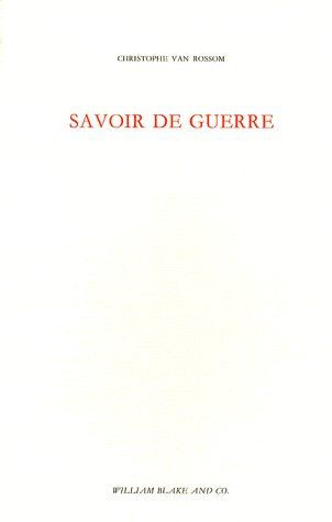 Savoir de guerre