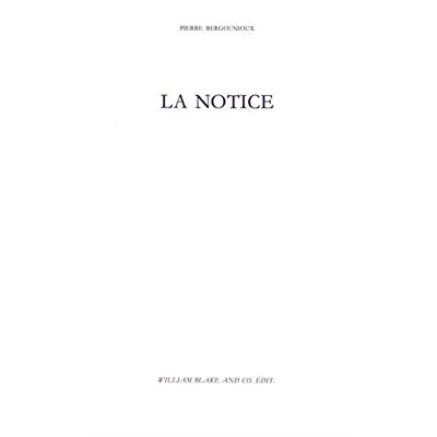 La notice