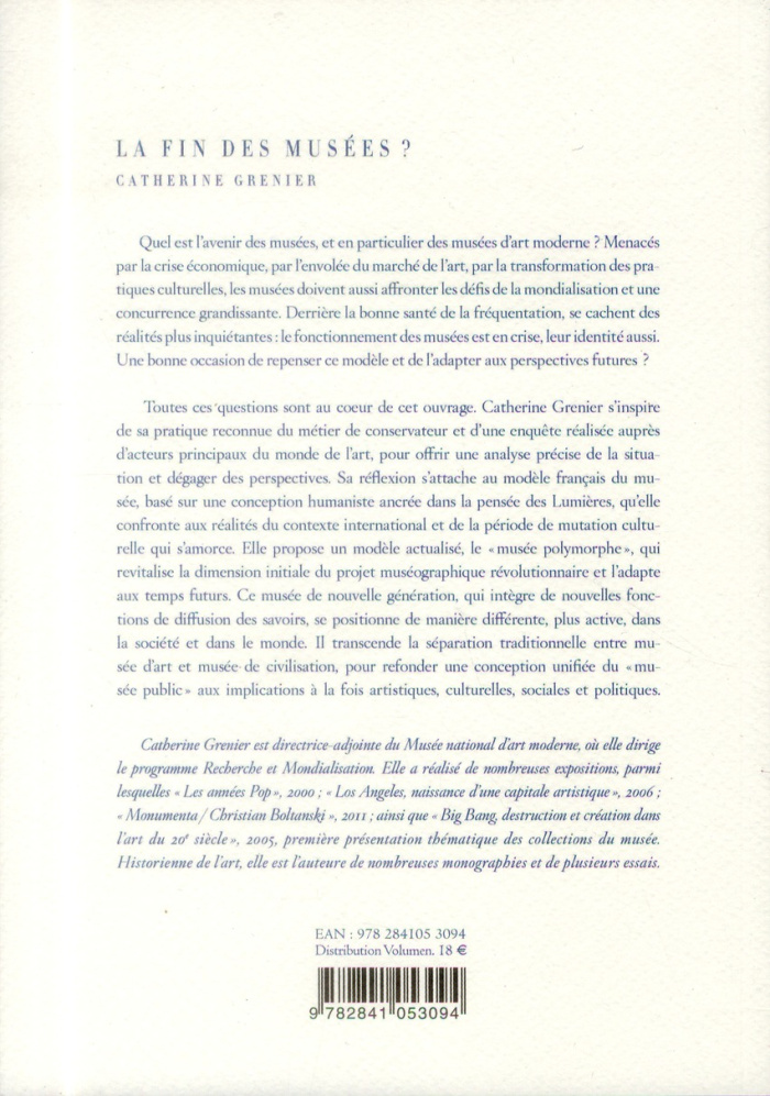 La fin des musées ?