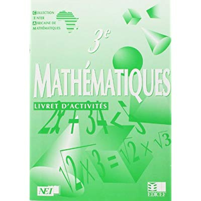 Mathématiques CIAM 3e / Livret d'activités