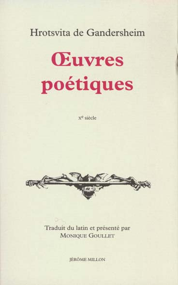 Oeuvres poétiques. Edition bilingue français-latin