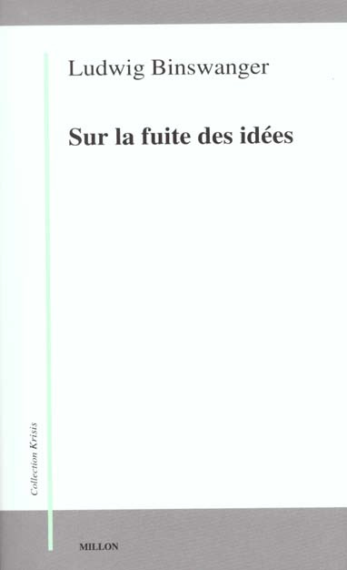 Sur la fuite des idées