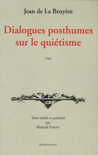 DIALOGUES POSTHUMES SUR LE QUIETISME
