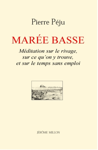 Marée basse. Méditation sur le rivage, sur ce qu'on y trouve, et sur le temps sans emploi