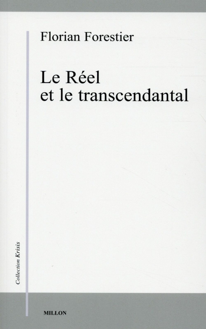 Le Réel et le transcendantal