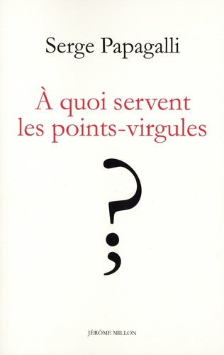 A quoi servent les points-virgules ? Théâtre à deux voix