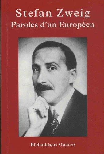 Paroles d'un Européen