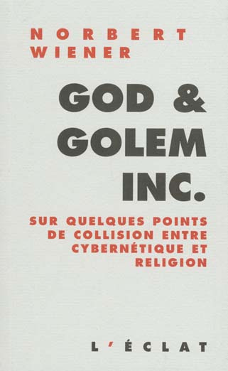 GOD ET GOLEM INC.