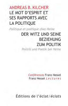 POETIQUE ET POLITIQUE DU MOT D'ESPRIT CHEZ HEINE