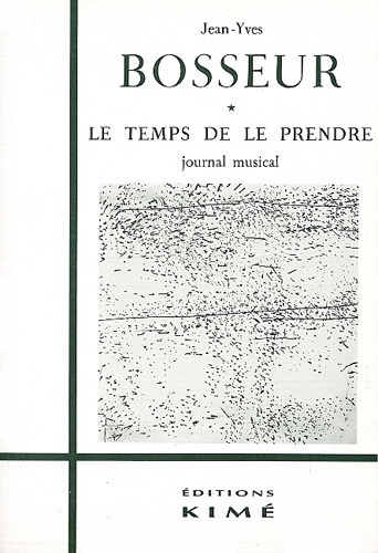 LE TEMPS DE LE PRENDRE. Journal musical (1967/ ....)
