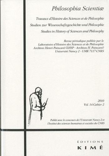 Philosophia Scientiae Volume 14 N° 2/2010