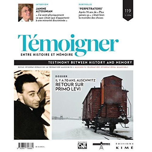 Témoigner entre histoire et mémoire N°119 : L'ère des commémorations ?